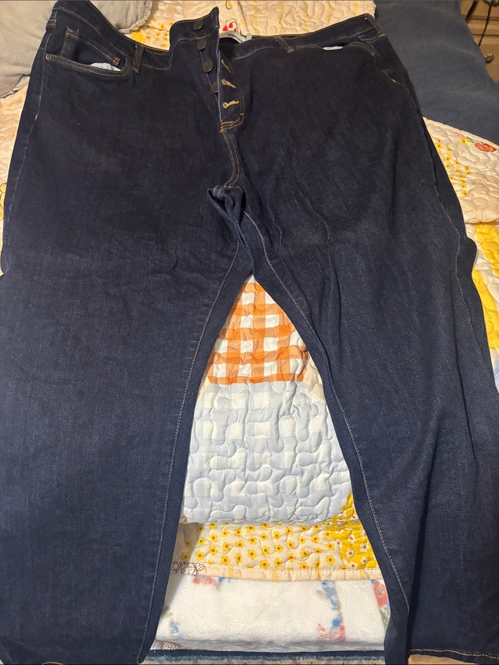 Sonoma Dark Blue Ankle Jeans